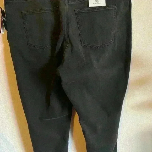 Lauren Ralph Lauren Plus Size High Rise Comfort Stretch Ankle Jeans Sz 20W - Picture 5 of 8